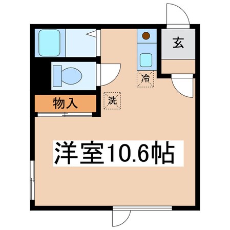 コスモスマンションの物件間取画像